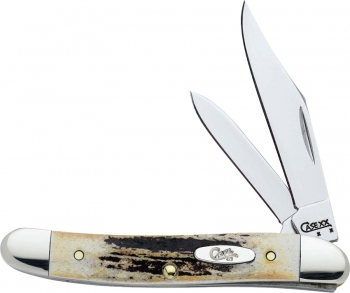 Case Medium Jack Knife Genuine Stag 52087 SS 5522