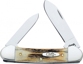 Case Canoe Knife Genuine Stag Tru-Sharp Blades 5523