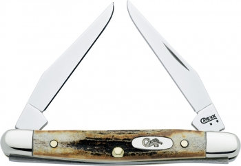 Case Tiny Muskrat 2 3-4 Closed Genuine Stag 11oz 5527