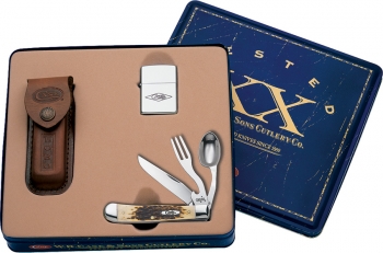 Case Hobo Gift SetGift Box Lighter Sheath Hobo Knife CA6000