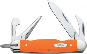 Case Jr Scout Orange G10 10409OR SS 3 3-8 Closed CA6228