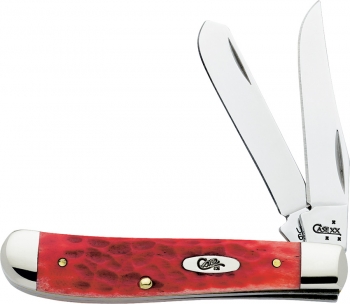 Case Mini Trapper Dark Red Bone Knives CA6983