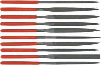 SteeleX Ten Piece Needle Nose File Set sharpeners D2868