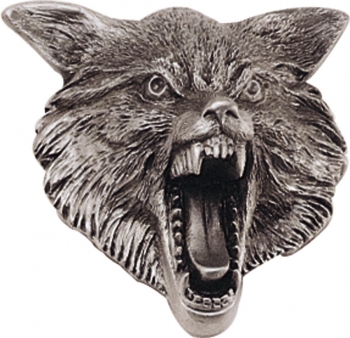Belt Buckles Belt Buckle 3-D Wolf Head. GA4277