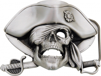 Belt Buckles Belt Buckle Pirate Skull. GA4486