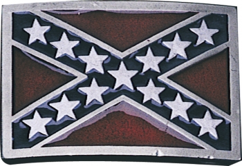 Belt Buckles Belt Buckle Confederate Flag. GA560