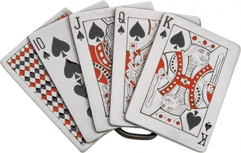 Belt Buckles Belt Buckle Royal Flush. GA715