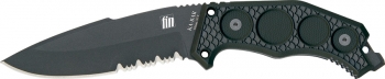 Ka-Bar FIN 9 7-8 Overall Part Serrated D2 Steel KA5555