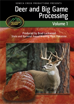 Outdoor Edge Deer & Big Game Processing DVD knives OEDP101