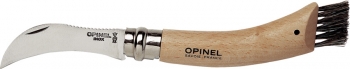 Opinel OP01252 Mushroom Knife Beech Soil Brush