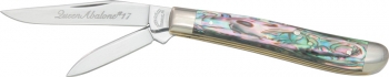 Queen Cutlery Queen Reverse Peanut Abalone. knives QN17AB