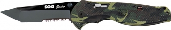 SOG SOG Flash II Tanto Camo TiNi knives SOG00698