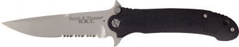 Smith and Wesson S&W HRT Magnesium Serrated. Knives SWHRTMGS