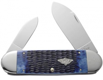 Case Case Elephants Toe Blue Bone Knives 57744