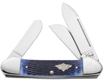 Case Case Gunboat Canoe Blue Bone Knives 57745