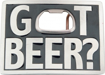 Belt Buckles Belt Buckle Got Beer? BG259