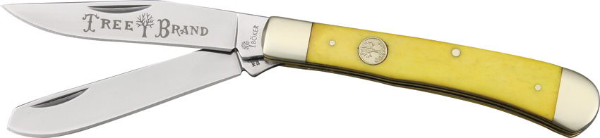 boker trapper yellow bone bo110731