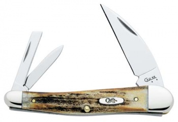Case CA5528 Seahorse Whittler Stag Handle 4 Inch