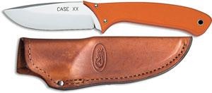 Case Drop Point Fixed Hunter Blaze Orange Sheath 5560