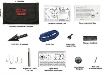 ESEE ESWK Izula Gear Wallet KitSurvival Accessories