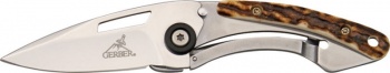 Gerber Trendy Knife G0330 High Polished Real Stag
