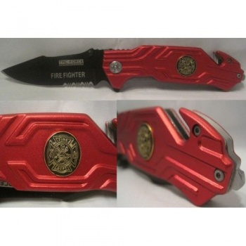 Cheap Linerlock A-O Firefighter Knives M3815