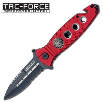Tac-Force RED FD Rescue Knife M3859