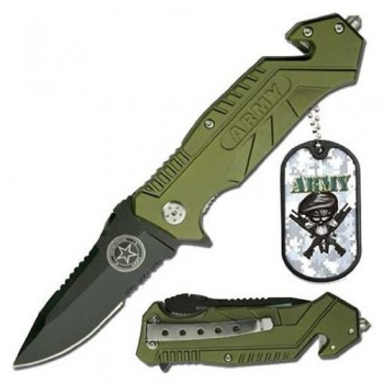 Cheap Misc Speed Assisted Army Dog Knives M3861