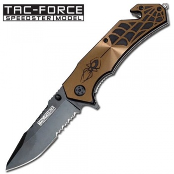 Cheap Spider Rescue Linerlock A-O Knives M3873