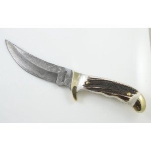 Marbles Marbles Damascus Skinner knives MR512