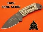 Tops Game Guide knives TPGMGD01