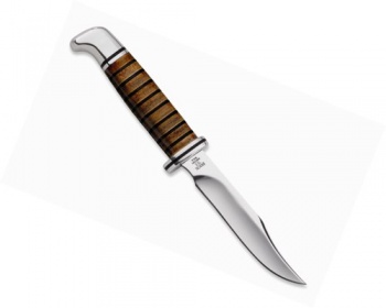 Buck Buck Woodsman. knives BU102BRSLE