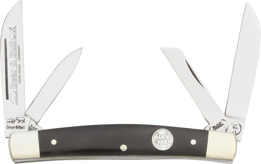 Buck Creek Little Bear & Bull Horn knives BUC6682BH