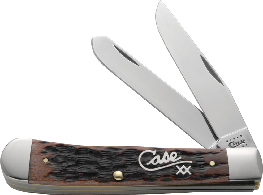 Case Case Trapper Silver Script Knives CA13156