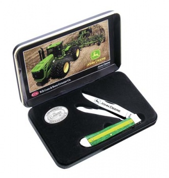 John Deere Trapper CA15701 Gift Tin Medallion 