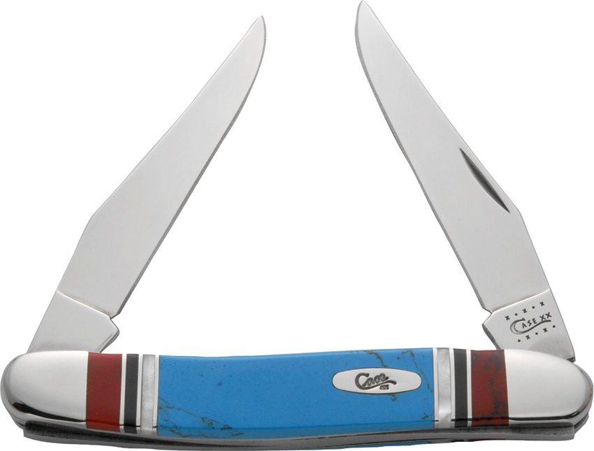 Case Case Muskrat Exotic Turquoise. Knives CA6672