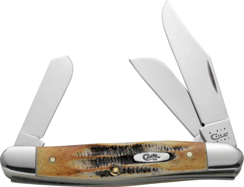 Case Case Stockman Bone Stag. Knives CA67504