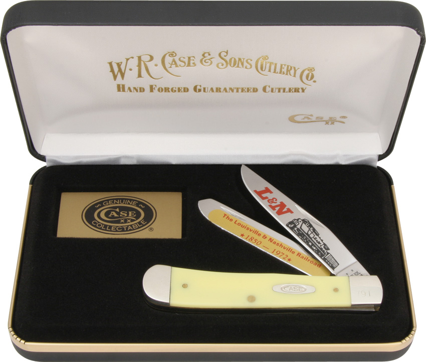 Case Cutlery L&n Railroad Commemorative Set knives CALNY