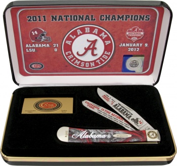 Case Case Alabama Crimson Tide Knives CAALNC113