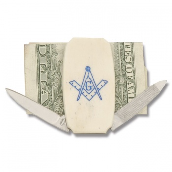 Frost Masonic Money Clip Knives F15447MAS
