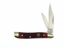 Frost Lucky 7 Peanut Red Pick Knives FL7107RPB