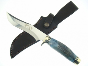 HandR Bowie Stag Blue Knives HR4800BLS