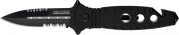 Miscellaneous Rescue Linerlock Black A-O knives M3857