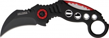 Cheap Karambit Linerlock A-O Red Knives M959