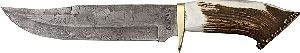 Marbles Marbles Damascus Bowie. knives MR05MD