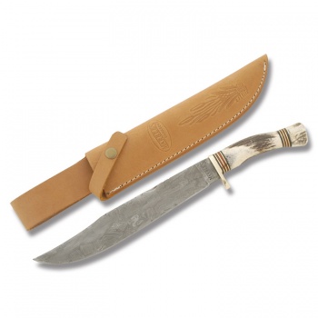 Marbles Marbles Damascus Bowie. knives MR514MD