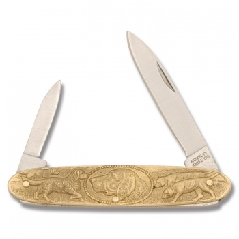 Novelty Dog Brass Folder Knives NV236