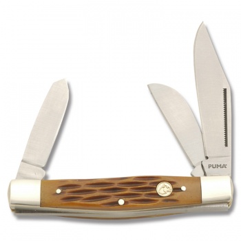 Puma Stockman Brown Pick Bone knives PU7741301