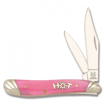 Rough Rider Peanut Hot Pink Bone Knives RR1090