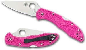 Spyderco Spyderco Delica 4 Pink. knives SC11PPN